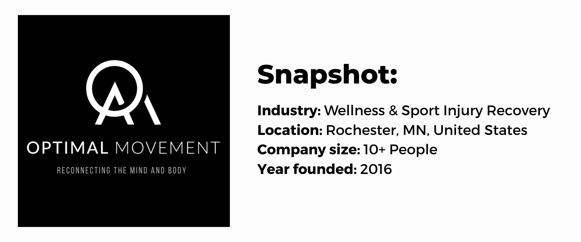 Optimal Movement Optimal Movement Snapshot